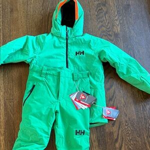 Helly Hansen Green Ski Suit